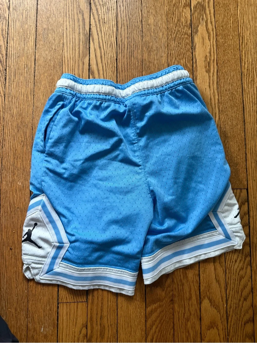 Jordan Light Blue Athletic Shorts - Size Large (12-14)
